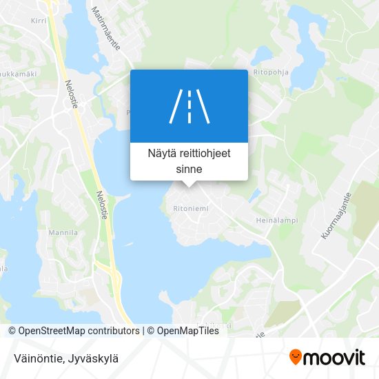 Väinöntie kartta