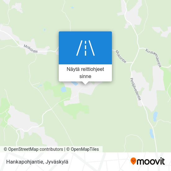 Hankapohjantie kartta