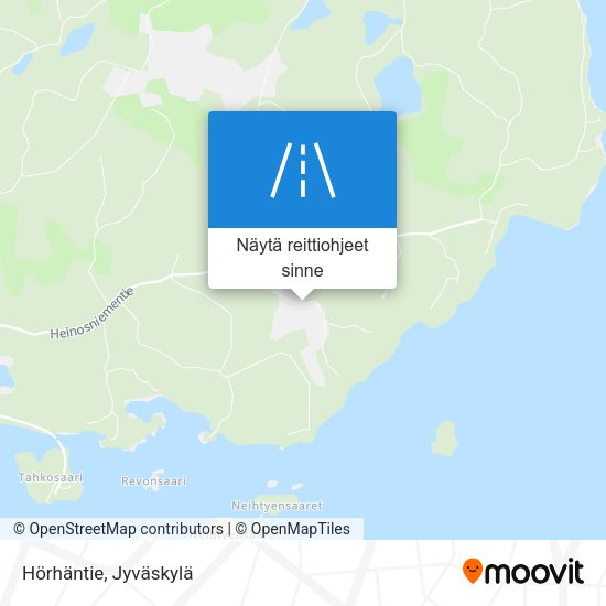 Hörhäntie kartta
