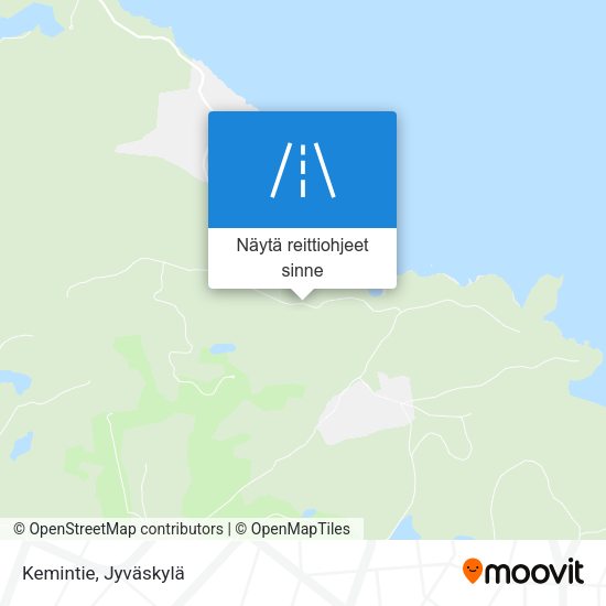 Kemintie kartta
