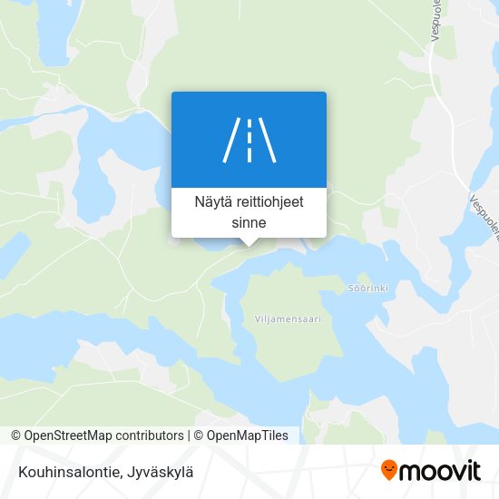 Kouhinsalontie kartta