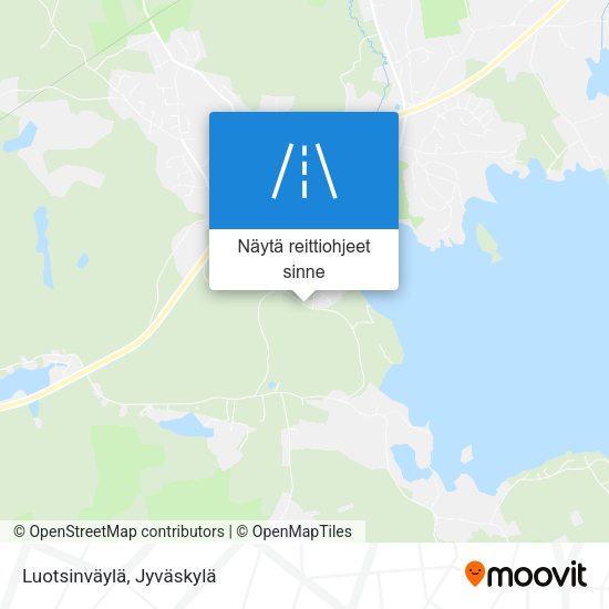 Luotsinväylä kartta