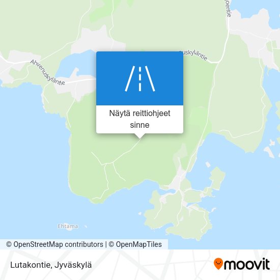 Lutakontie kartta