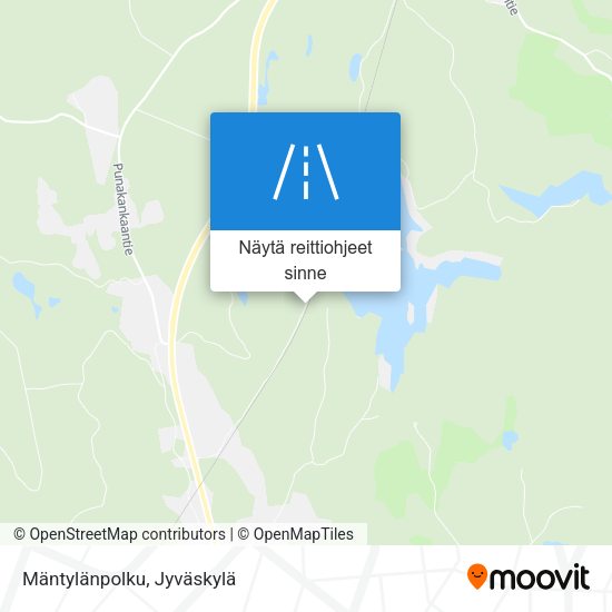Mäntylänpolku kartta