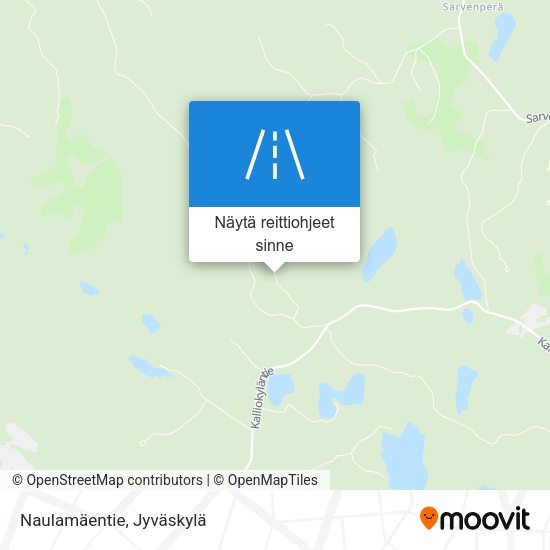 Naulamäentie kartta