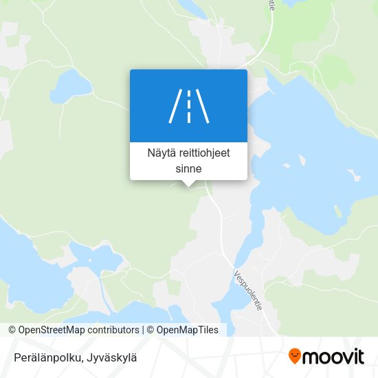 Perälänpolku kartta
