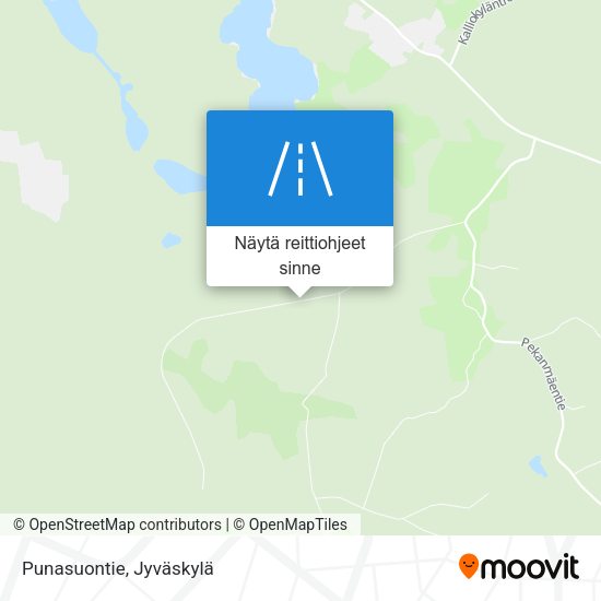 Punasuontie kartta
