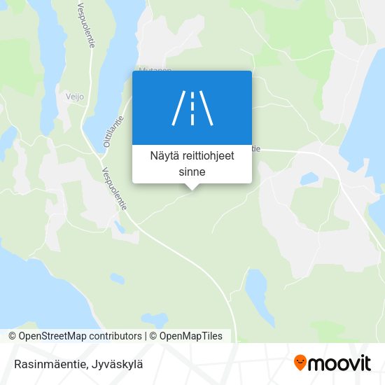 Rasinmäentie kartta