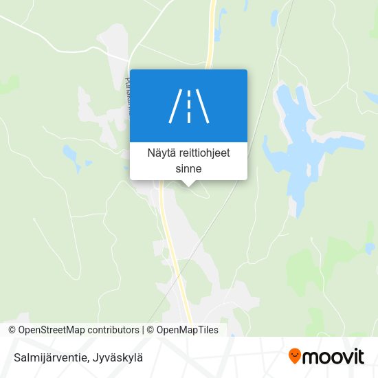 Salmijärventie kartta