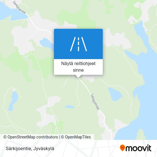 Särkijoentie kartta