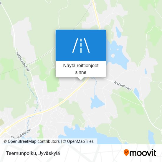 Teemunpolku kartta