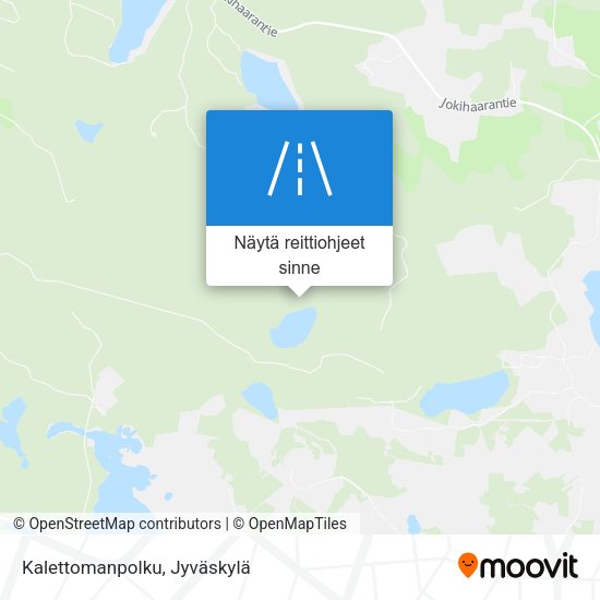 Kalettomanpolku kartta