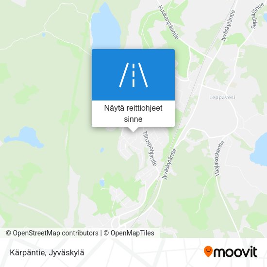 Kärpäntie kartta