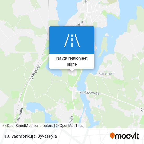 Kuivaamonkuja kartta