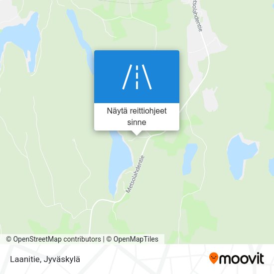 Laanitie kartta
