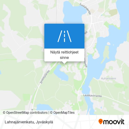 Lahnajärvenkatu kartta