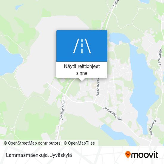 Lammasmäenkuja kartta