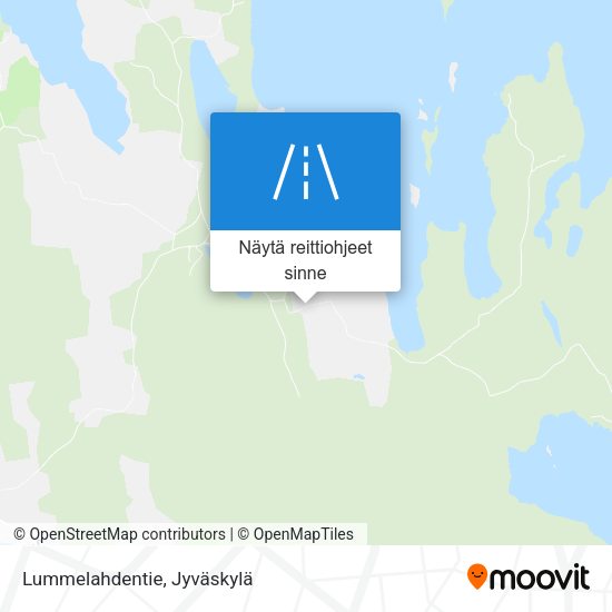Lummelahdentie kartta