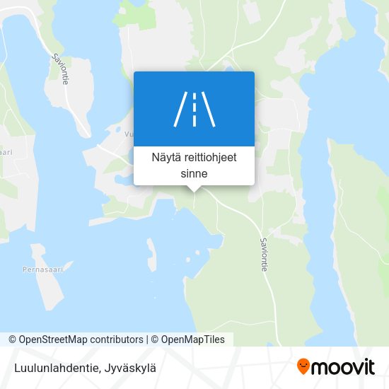 Luulunlahdentie kartta