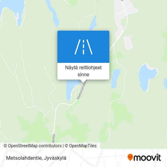 Metsolahdentie kartta