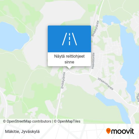Mäkitie kartta