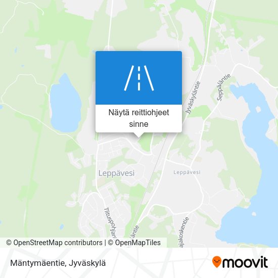Mäntymäentie kartta