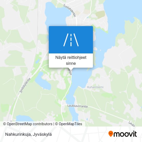 Nahkurinkuja kartta