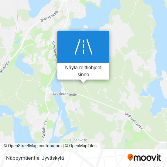 Näppymäentie kartta