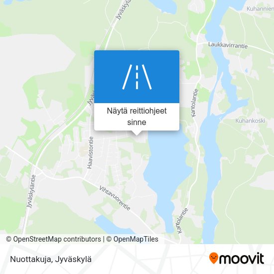 Nuottakuja kartta