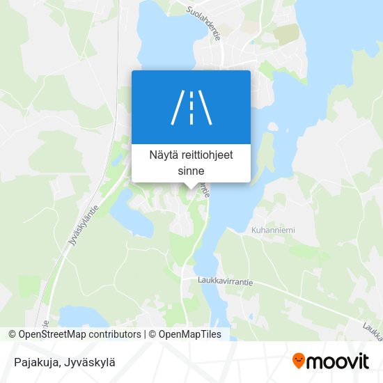 Pajakuja kartta