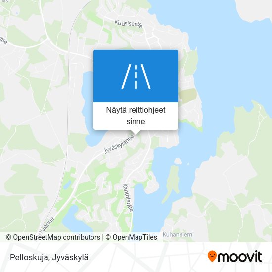 Pelloskuja kartta