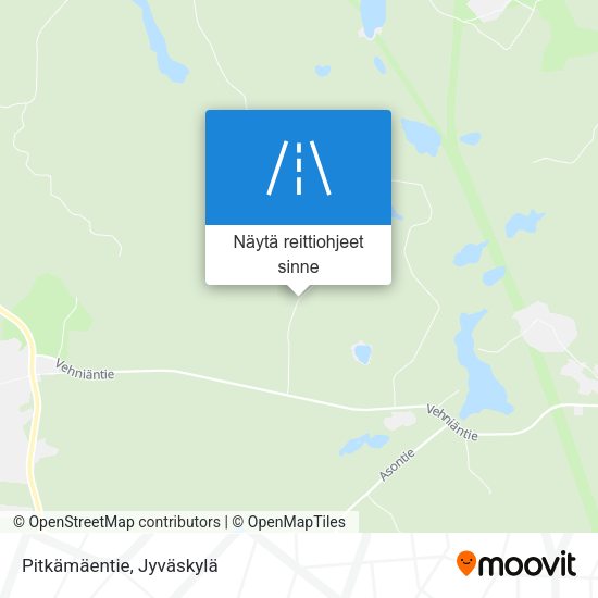 Pitkämäentie kartta