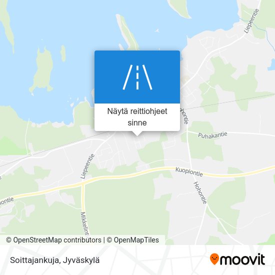Soittajankuja kartta