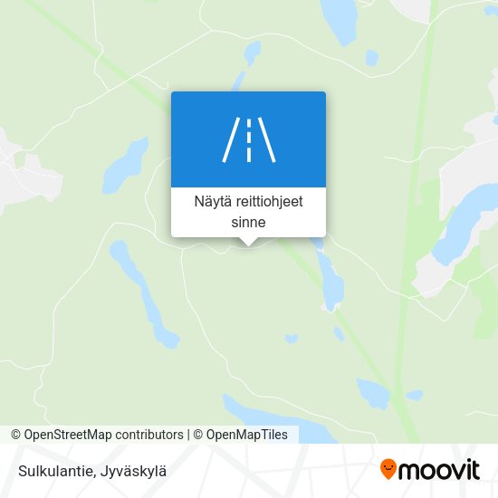 Sulkulantie kartta