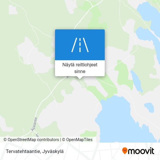 Tervatehtaantie kartta