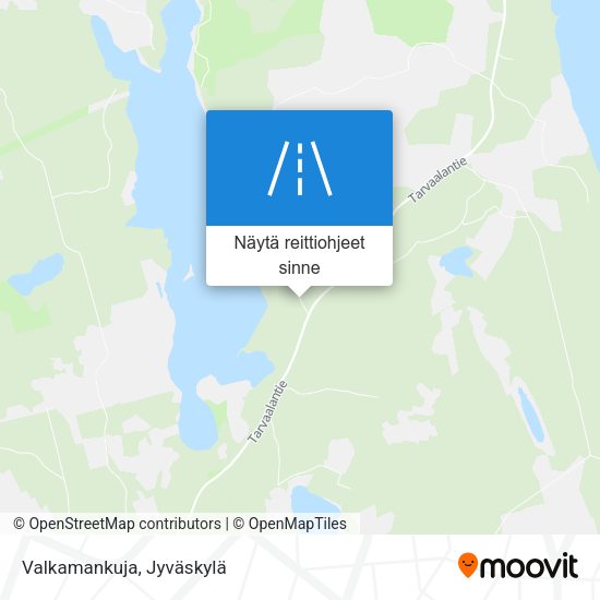 Valkamankuja kartta