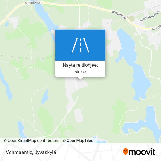Vehmaantie kartta