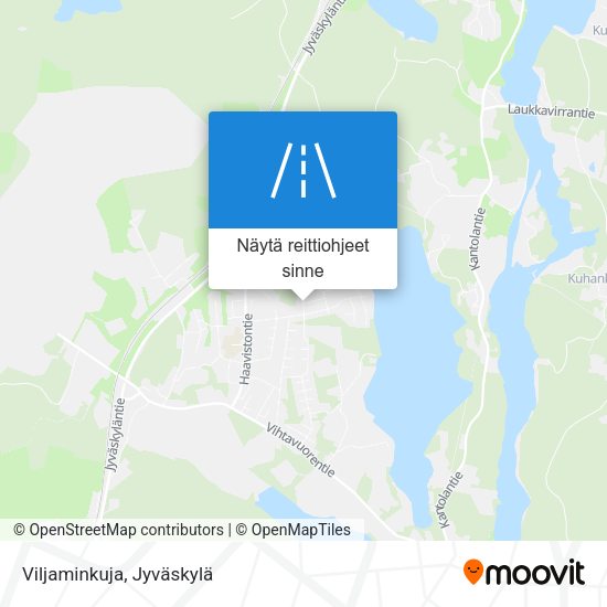 Viljaminkuja kartta