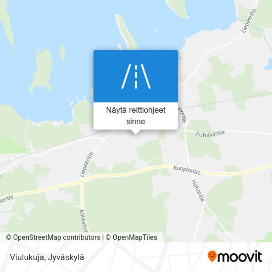 Viulukuja kartta