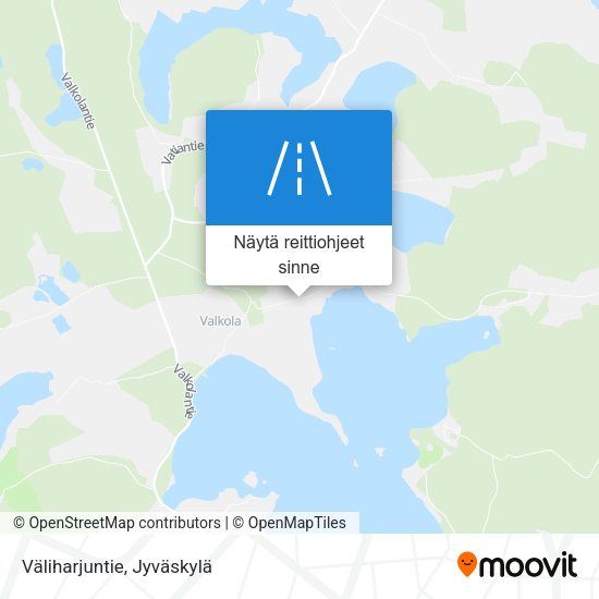 Väliharjuntie kartta