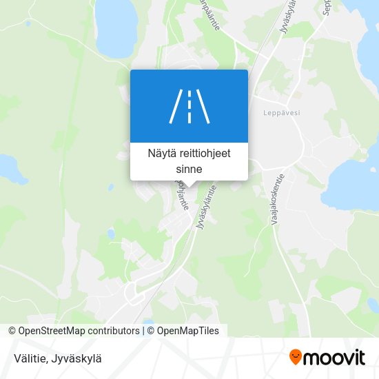 Välitie kartta