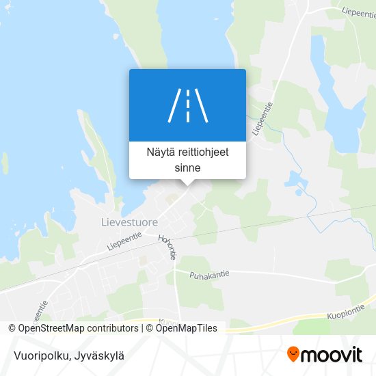 Vuoripolku kartta