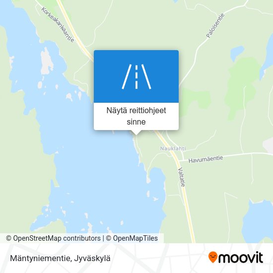 Mäntyniementie kartta