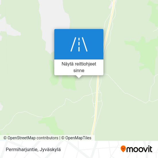 Permiharjuntie kartta