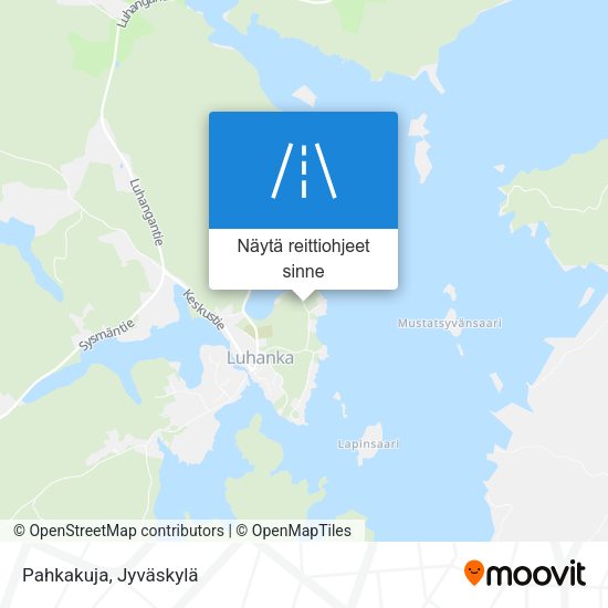 Pahkakuja kartta
