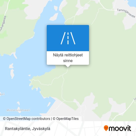 Rantakyläntie kartta