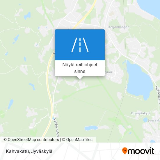 Kahvakatu kartta