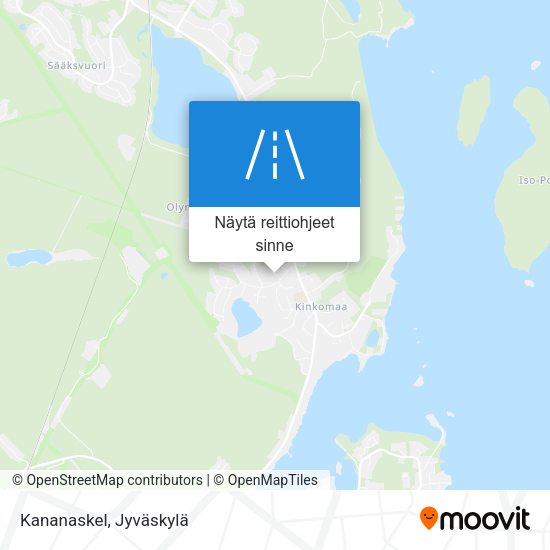 Kananaskel kartta