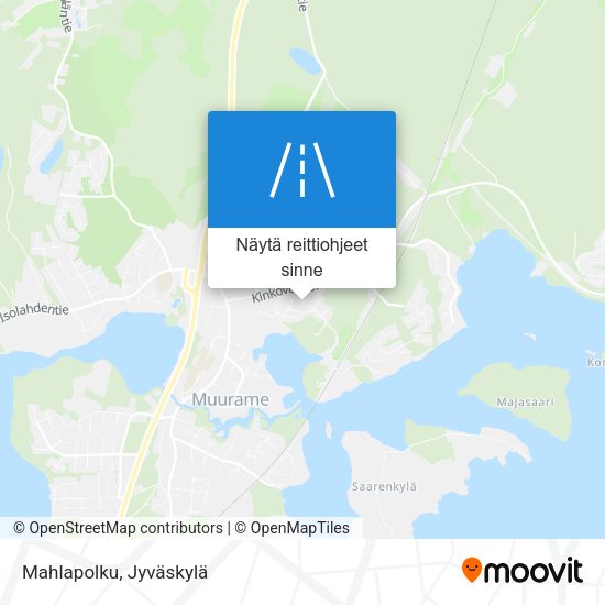 Mahlapolku kartta