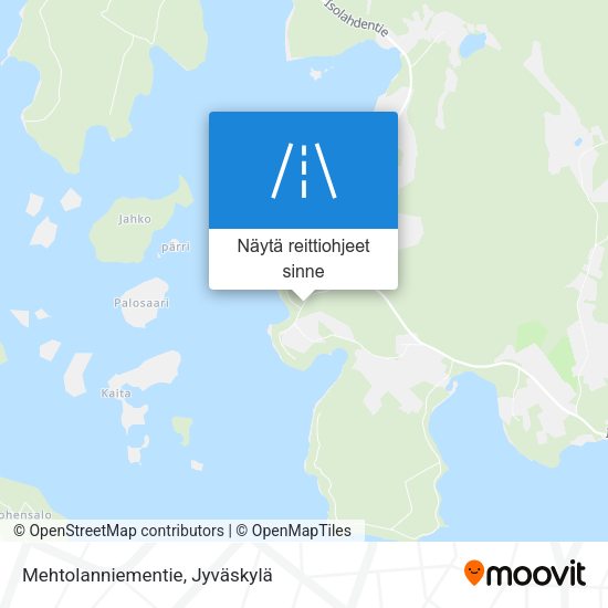 Mehtolanniementie kartta